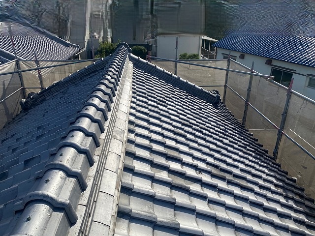 20250529-06　既存和瓦屋根